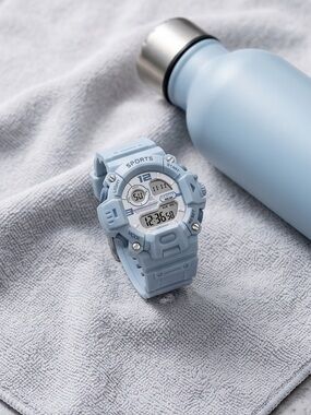 Activa by invicta Light Blue Digital Sports Watch